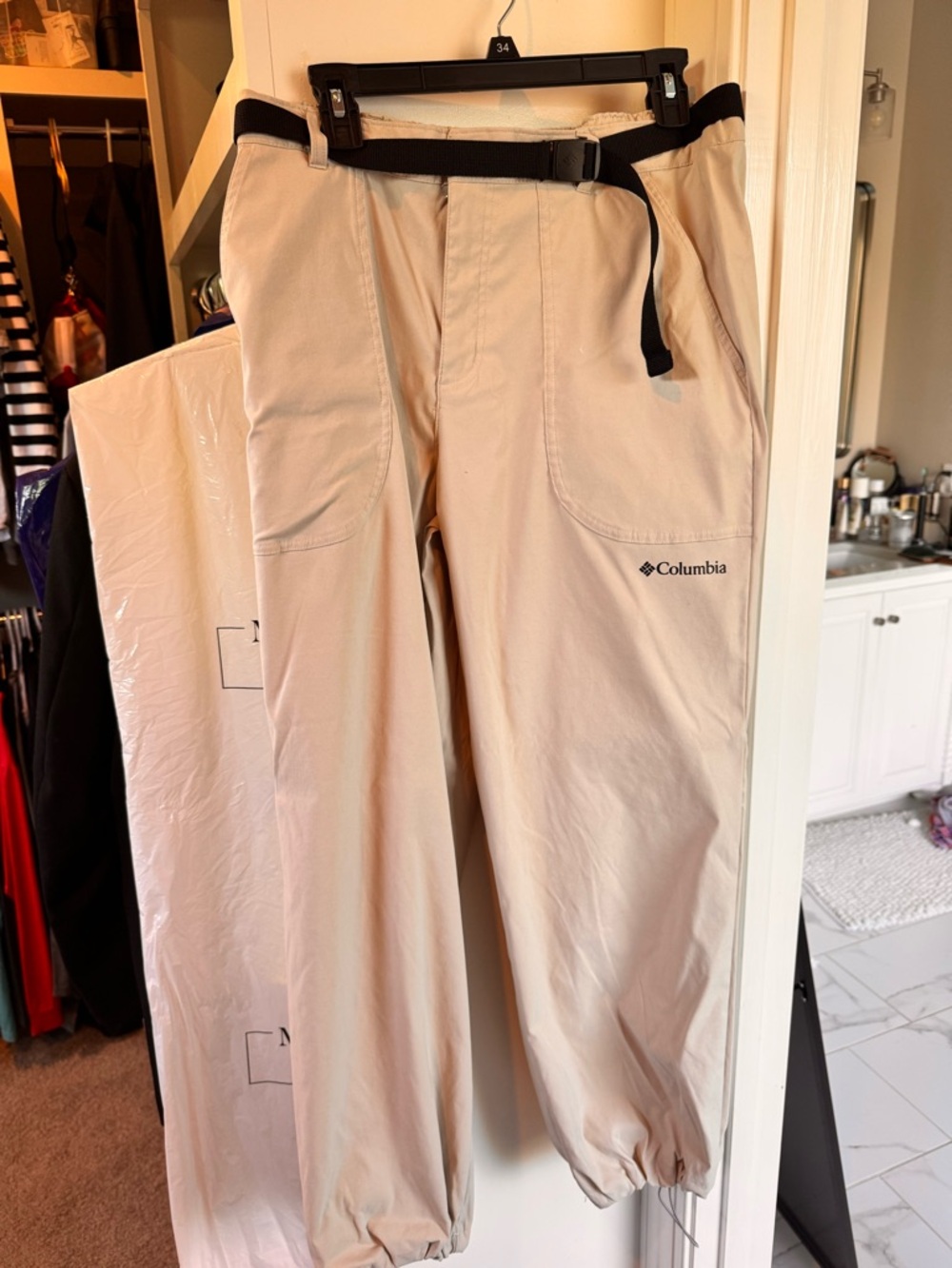 Columbia Womens Beige Outdoor Pants